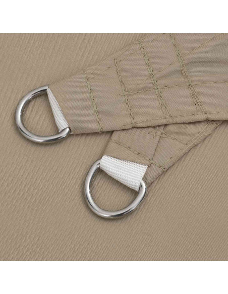 Vela Parasole Tortora 2x2x2 m 100% Poliestere Oxford