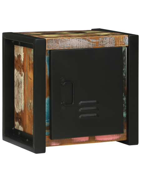 Mobiletto da bagno Multicolore Legno recuperato Medio Storage