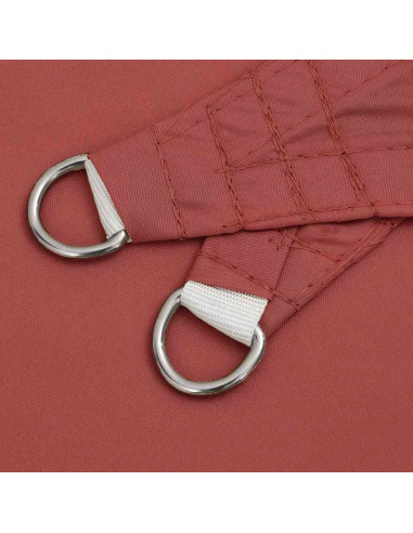 Vela Parasole Terracotta 2x2x2 m 100% Poliestere Oxford