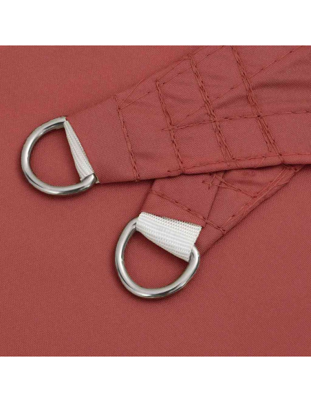 Vela Parasole Terracotta 2x2x2 m 100% Poliestere Oxford