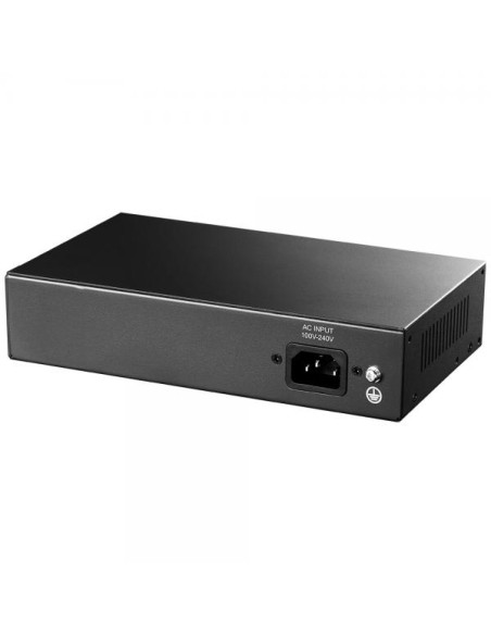 Cudy FS1006P switch di rete Fast Ethernet (10/100) Supporto Power over Ethernet (PoE) Nero