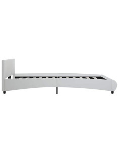 Giroletto con LED senza Materasso Bianco 180x200 cm