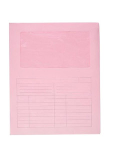 CF50 CARTELLINE C/FINESTRA 120GR RO 2