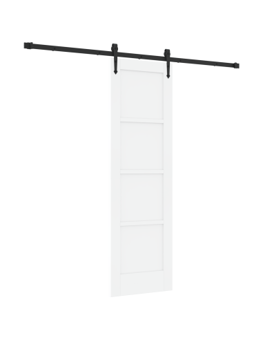 Porta scorrevole ORKDAL Bianco 61 x 198,5 cm Pino massello