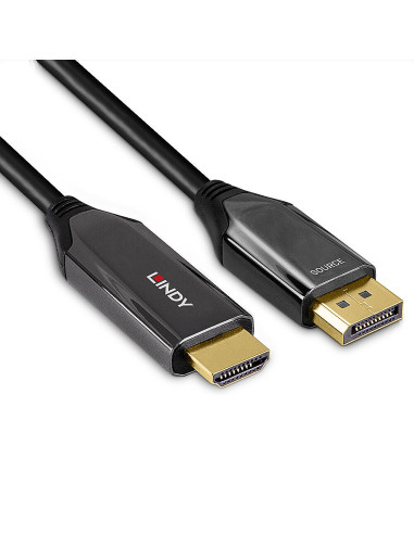 Lindy 40930 cavo e adattatore video 1 m DisplayPort HDMI