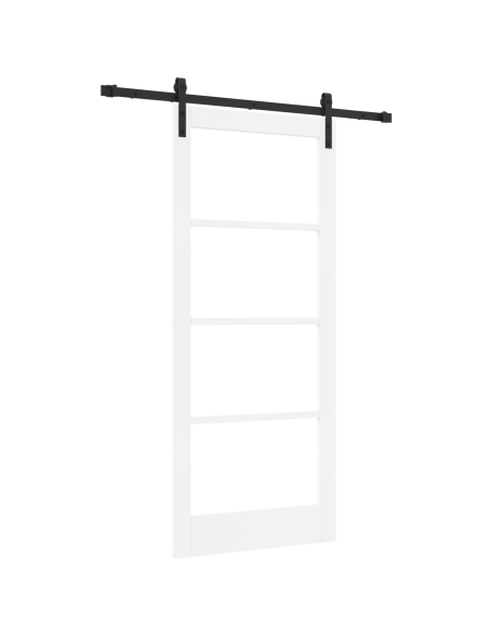 Porta Scorrevole con Kit di Ferramenta 'ORKDAL'Bianca 86x198.5 cm