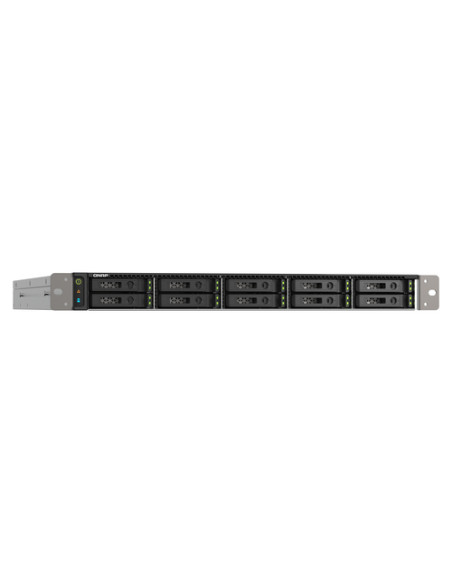 QNAP TS-h1090FU NAS Rack (1U) EPYC 7232P 64 GB DDR4 0 TB QuTS hero Nero, Grigio