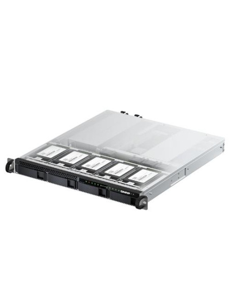 NAS RACK 1U QNAP TS-h987XU-RP-E2334-16G 9HD(4x3.5 + 5X2.5 PCIe/SATA) 2X2.5GBE 2X10GBASE-T 16GB DDR4 XEON E-2334 4C 3.4GHz 2X250W