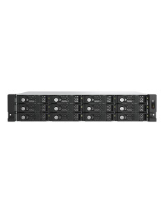QNAP TL-R1200PES-RP contenitore di unità di archiviazione Box esterno HDD/SSD Nero, Grigio 2.5/3.5" 2