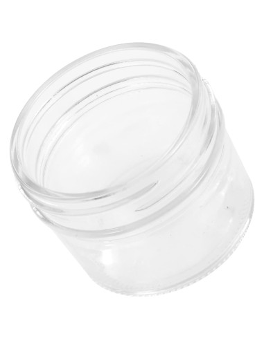 Vaso per Marmellata in Vetro Coperchio Argento 48 pz 110 ml