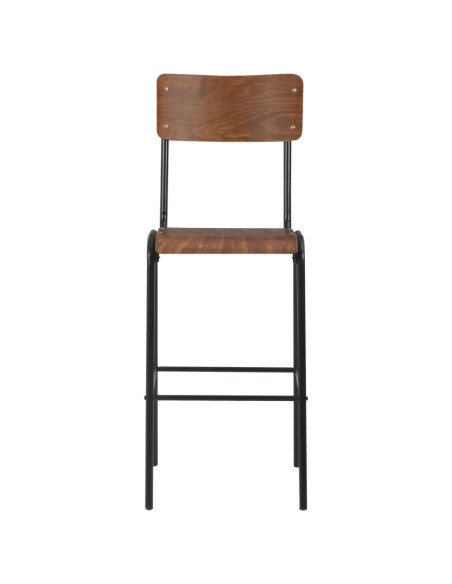 Set da Bar 3 pz in Acciaio Marrone Nero