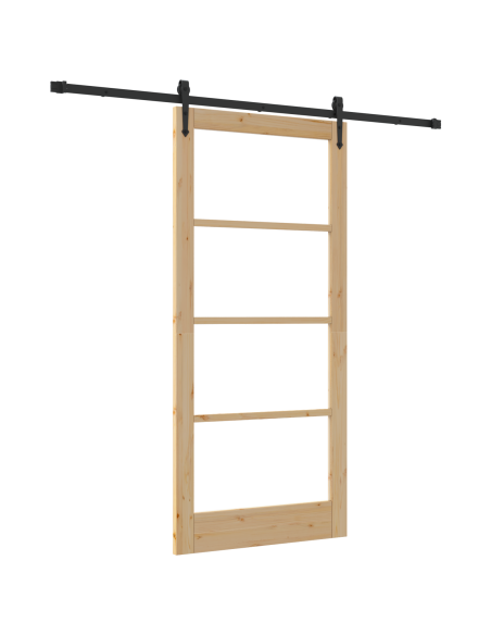 Porta Scorrevole con Set di Ferramenta 'ORKDAL'93x202 cm