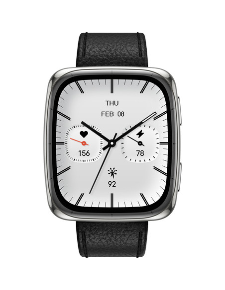 Amazfit Active 2 4,45 cm (1.75") AMOLED Digitale 390 x 450 Pixel Touch screen Acciaio inox