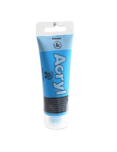 TEMPERA TUBO ACRILICO COL.CYANO75ML