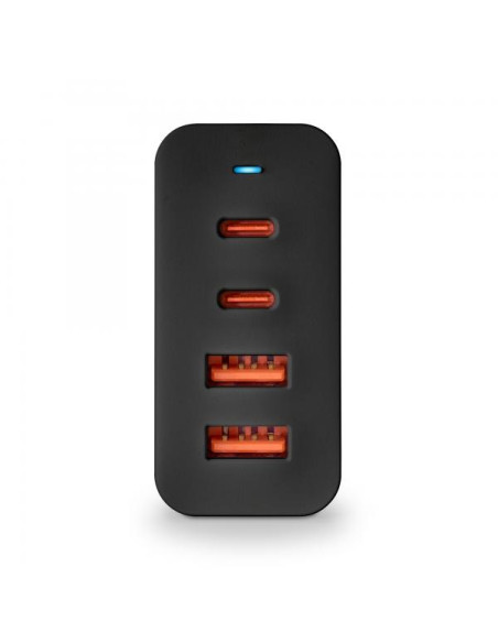 NGS Caricabatterie da Parete 100W 2*USB-C/2*USB-A