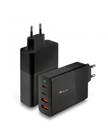 NGS Caricabatterie da Parete 100W 2*USB-C/2*USB-A