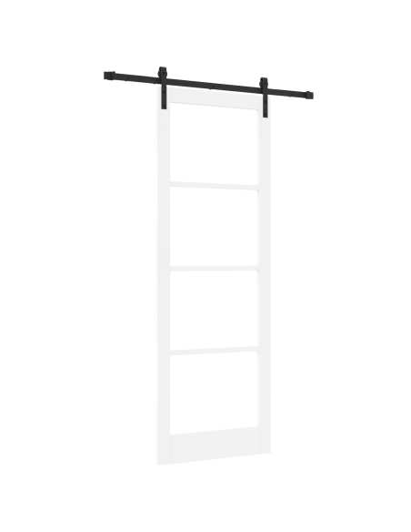 Porta Scorrevole con Set Accessori 'ORKDAL'Bianca 83x232 cm