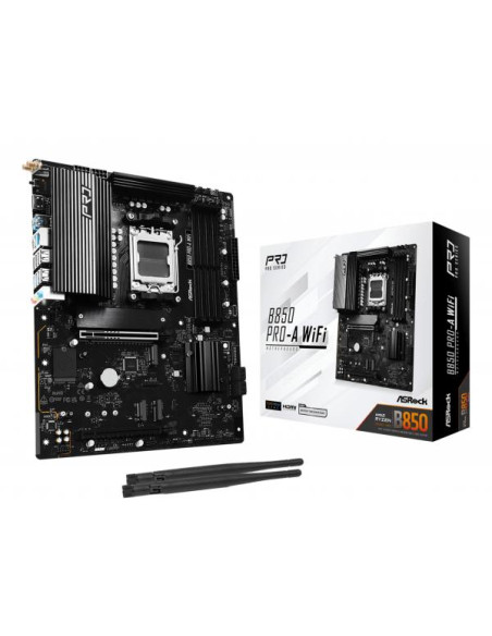AS Rock B850 Pro-A WiFi AMD B850 4*DDR5 4*M.2 4*SataIII AM5 HDMI ATX