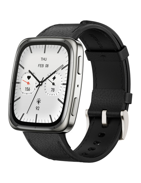 Amazfit Active 2 4,45 cm (1.75") AMOLED Digitale 390 x 450 Pixel Touch screen Acciaio inox