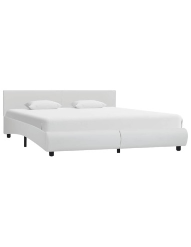 Giroletto con LED senza Materasso Bianco 180x200 cm