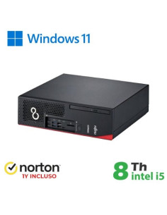 PC FUJITSU RINOVO REFURBISHED Esprimo D538-738 RN54522311 SFF i5-8X00 8GB SSD 256GB NO DVD W11P + NORTON