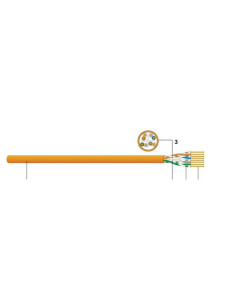 CAVO U/UTP CAT.6 B2CA ARANCIO 305M