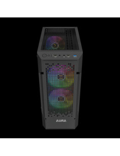 GAMDIAS CASE MID TOWER AURA GC7 ARGB TG 3x120mm FAN ARGB FILTRO MAGNETICO M