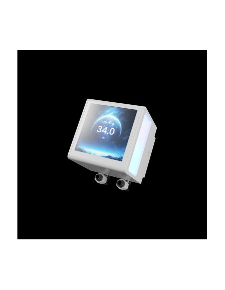 GAMDIAS RAFF.LIQUIDO CHIONE P5-360 WH 3xFAN ARGB 3.4'' LCD 480*480 DISPLAY