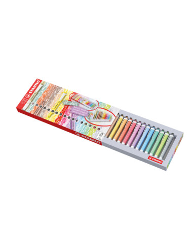 STABILO swing cool evidenziatore 18 pz Punta smussata Multicolore