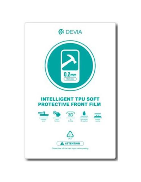 Devia Pellicola 12x18 0.2mm Idrogel AntiShock Graffi per plotter