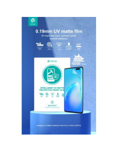 Devia Pellicole Anti impronte opache 019mm UV 6H Ideale schermi Curvi scatola da 20 pz