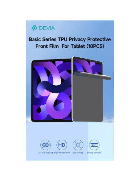 Devia Pellicola protettiva Privacy serie Basic per tablet Max 11''