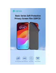 Devia Pellicola Privacy Anti Shock e Graffi Serie Basic Soft 20pz
