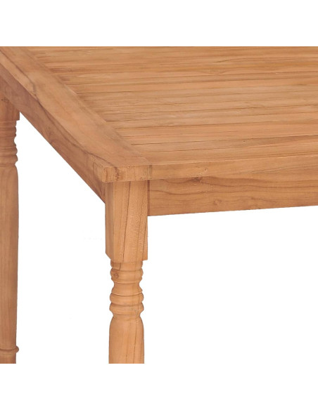 Tavolo Batavia 200x100x75 cm in Legno Massello di Teak