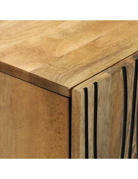 Sideboard 60x33,5x75 cm in Legno Massello di Mango
