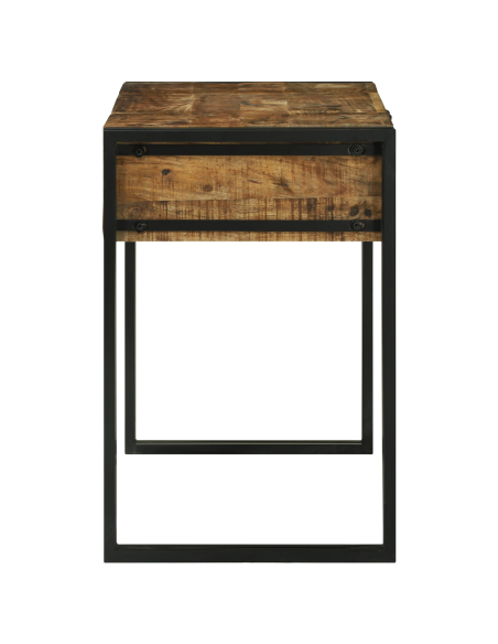 Toeletta 90x50x75 cm Legno massello di mango