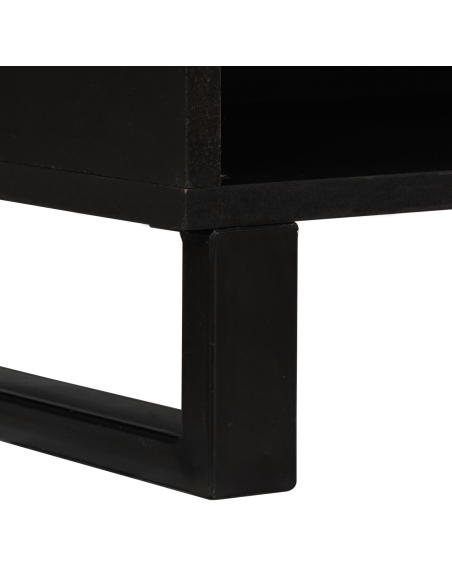 Mobile TV 80x31.5x46 cm Legno Massello Mango & Legno Ingegnerizzato