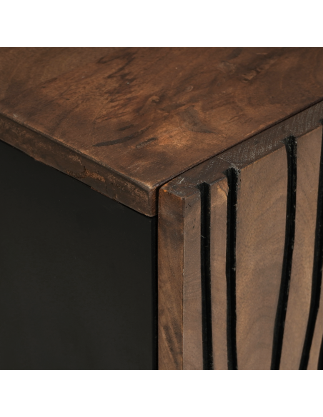 Mobile TV 105x33.5x46 cm Legno di Mango Massello
