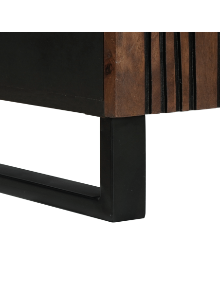 Mobile TV 105x33.5x46 cm Legno di Mango Massello