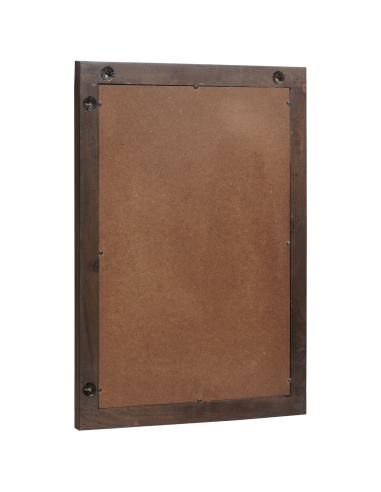 Specchio da bagno Montaggio a parete Marrone 70 x 50 x 2,5 cm