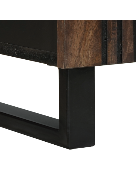 Credenza 60x33.5x75 cm in legno massello di mango