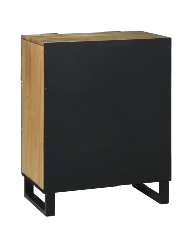 Credenza Marrone 60 x 33.5 x 75 cm Legno massello di mango