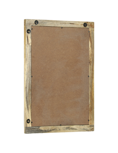 Specchio da bagno con specchio Marrone 70 x 50 x 2,5 cm