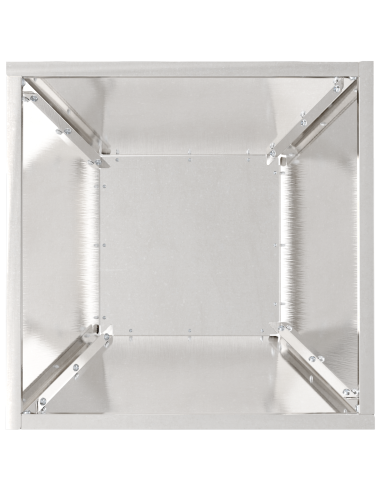 Vaso da giardino 5 pcs Argento 35 x 35 x 15 cm