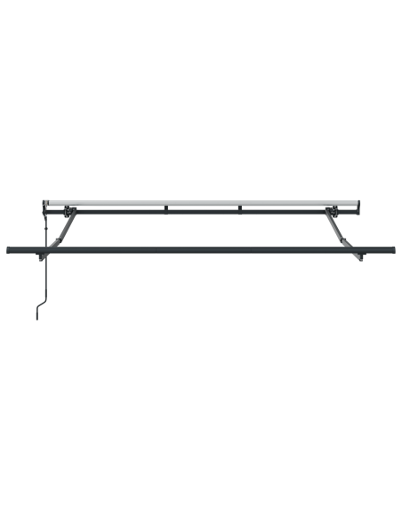 Tenda da Sole Retrattile Elettrica Nera 300x200 cm