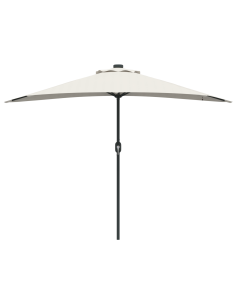 Ombrello da giardino Sabbia 294 x 150 x 224 cm