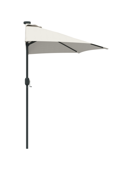 Ombrello da giardino Sabbia 294 x 150 x 224 cm