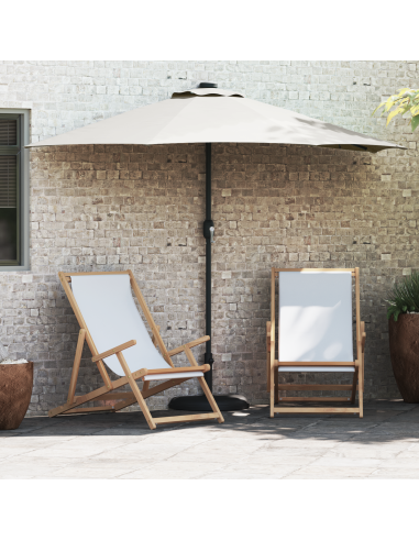 Ombrello da giardino Sabbia 294 x 150 x 224 cm