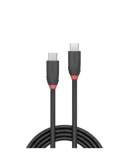 Lindy 36907 cavo USB USB 3.2 Gen 1 (3.1 Gen 1) 1,5 m USB C Nero