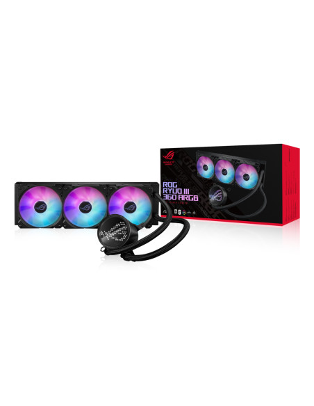 ASUS ROG Ryuo III 360 ARGB Processore Kit di raffreddamento a liquido 12 cm Nero